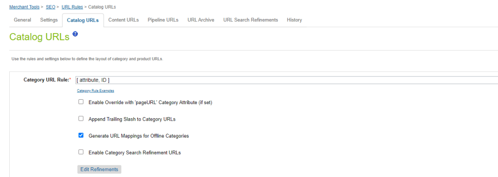 salesforce modifier les URL