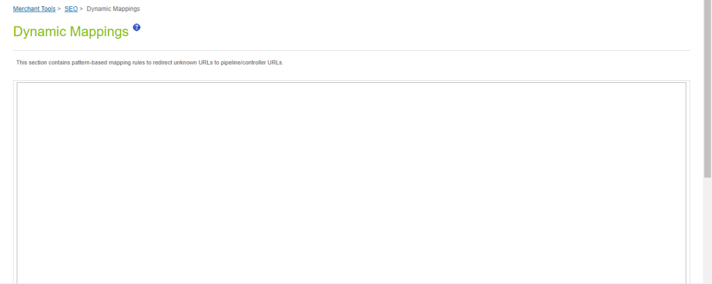 Salesforce mapping de redirection dynamique