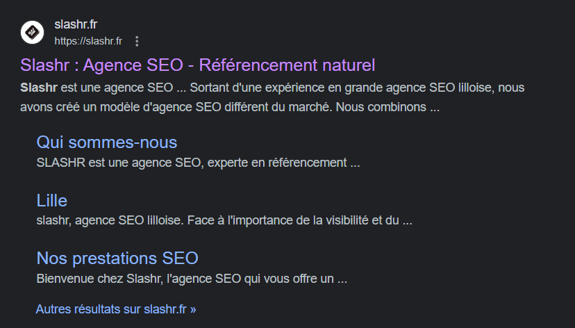 Aperçu title SLASHR