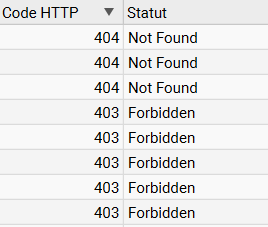 identification erreur 404