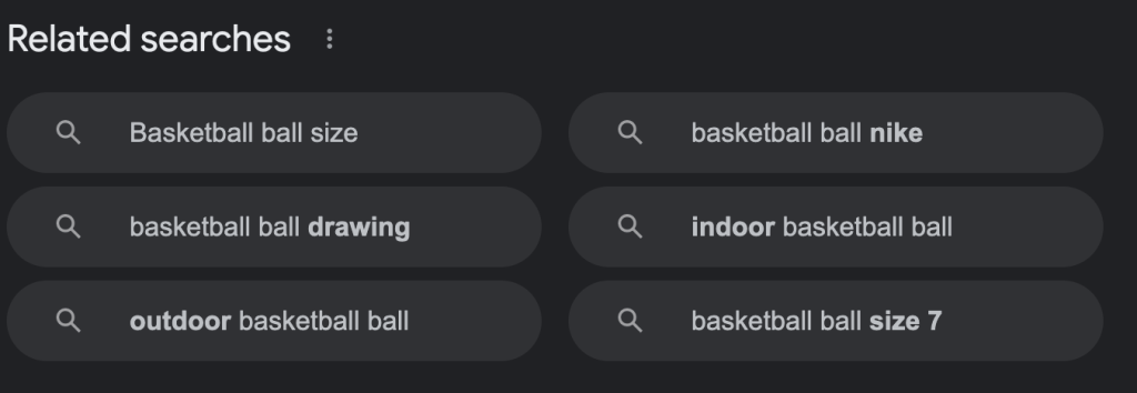 Exemple de recherches associées