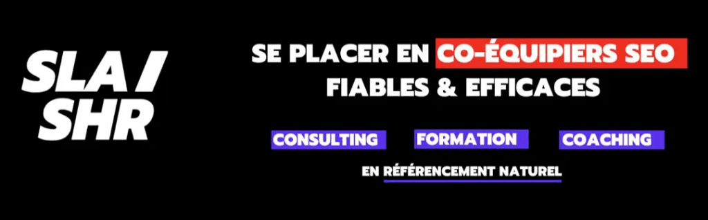 Notre agence SLASHR utilise des outils seo