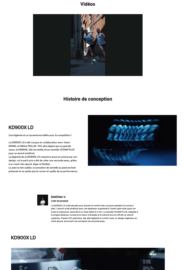 description produit seo decathlon