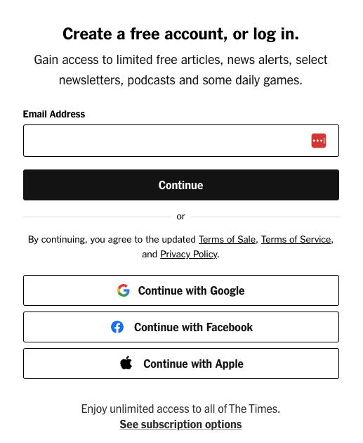 paywall new york times