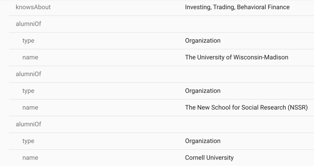 exemple eeat auteur seo