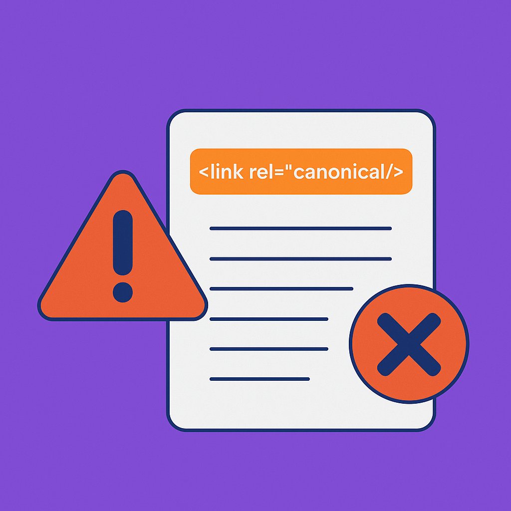 Les erreurs à éviter avec la balise canonical