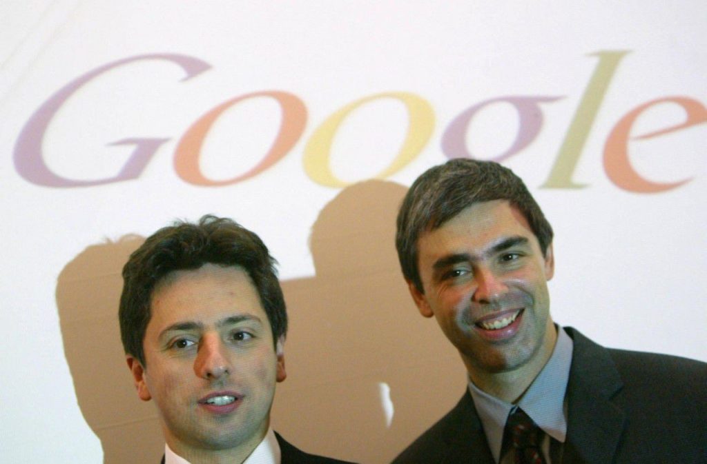 fondateurs de google